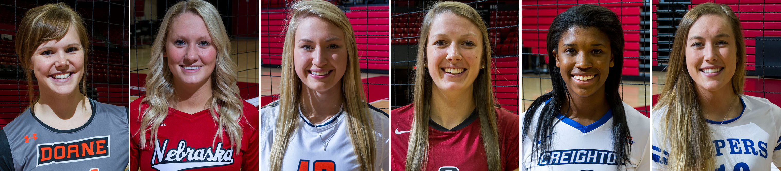 Volleyball players